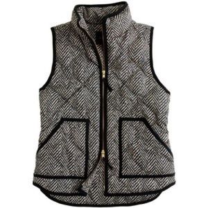 J. Crew Herringbone Vest